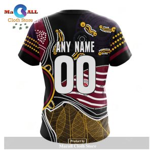 personalized nrl brisbane broncos specialized indigenous concepts hoodie sweatshirt 3d limited edition 9 PKaxF