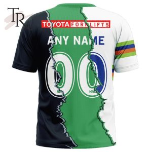personalized nrl canberra raiders special mix jersey hoodie 3d 6 Kw7OB
