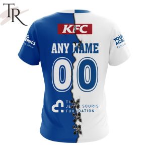 personalized nrl canterbury bankstown bulldogs home mix away kits hoodie 9 C60Bt