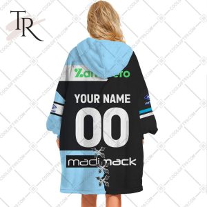 personalized nrl cronulla sutherland sharks mix v2 jersey oodie flanket blanket hoodie snuggie 3 6M0Ge