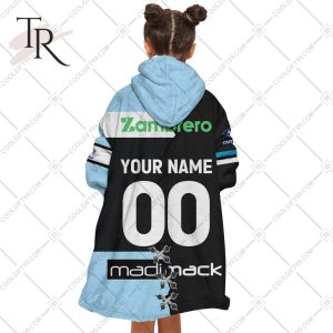 personalized nrl cronulla sutherland sharks mix v2 jersey oodie flanket blanket hoodie snuggie 5 HxE8i