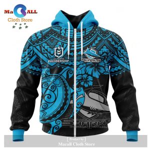 personalized nrl cronulla sutherland sharks polynesian concept kits hoodie sweatshirt 3d limited edition 2 b7gOM