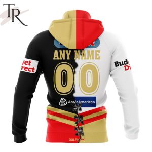 personalized nrl dolphins home mix away kits hoodie 5 Ltirc