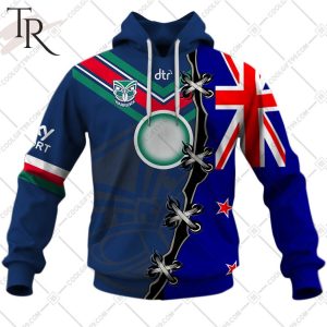 personalized nrl new zealand warriors home jersey mix flag hoodie 2 UVKhO