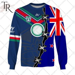personalized nrl new zealand warriors home jersey mix flag hoodie 4 VTQtE