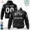 Personalized NRL New Zealand Warriors Monochrome Design Hoodie Sweatshirt 3D -soulcals