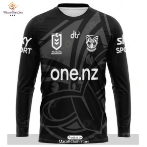 personalized nrl new zealand warriors monochrome design hoodie sweatshirt 3d 4 lh3gu