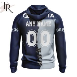 personalized nrl north queensland cowboys home mix away kits hoodie 3 GbrvU