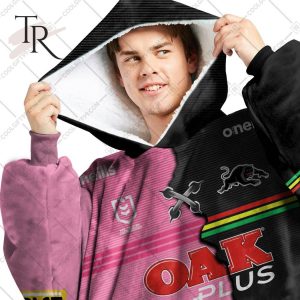 personalized nrl penrith panthers mix v2 jersey oodie flanket blanket hoodie snuggie 2 hOFoM