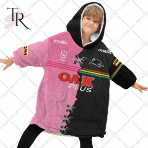 personalized nrl penrith panthers mix v2 jersey oodie flanket blanket hoodie snuggie 4 E5EDT