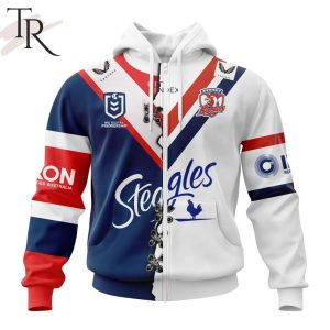 personalized nrl sydney roosters home mix away kits hoodie 2 uAofb