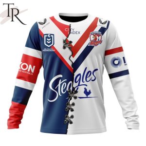 personalized nrl sydney roosters home mix away kits hoodie 6 IET94