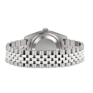 rolex datejust 126300 steel grey dial