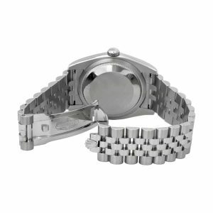 rolex datejust 126300 steel grey dial jubilee