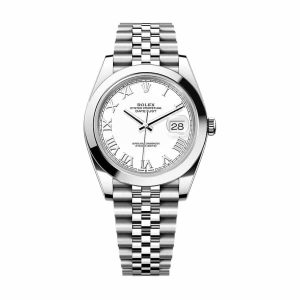 rolex datejust 126300 steel grey dial jubilee replica 1 2