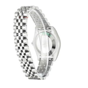 rolex datejust 178274 steel white gold automatic mother pearl diamond dial jubilee replica back