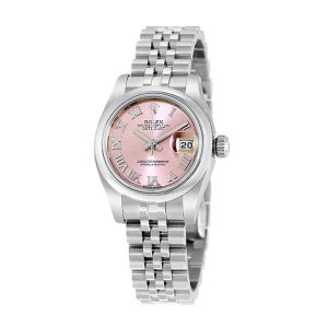rolex datejust 279160 steel automatic pink dial replica 1