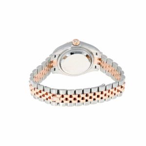 rolex datejust 279171 steel and everose gold automatic white dial jubilee replica
