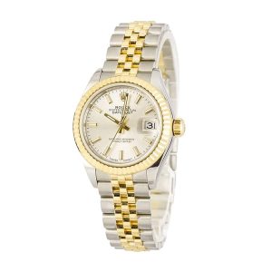 rolex datejust 279173 steel yellow gold automatic silver dial jubilee replica 3