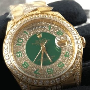 rolex datejust green dial replica 3
