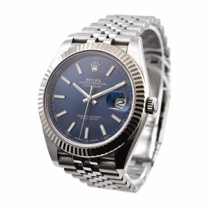 rolex datejust oyster bracelet 126334 steel automatic blue dial replica