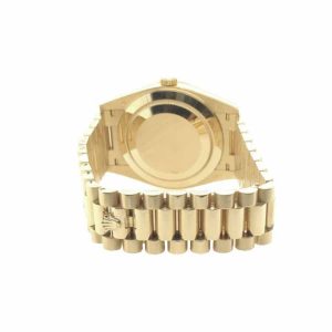 rolex day date 228238 kw yellow gold black dial replica