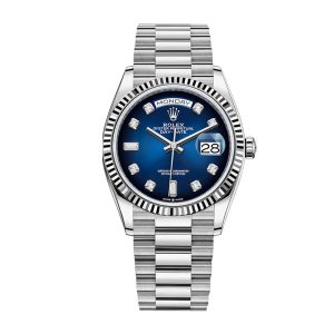 rolex day date 36 blue dial 128239 replica