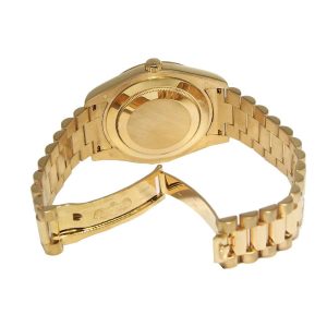 rolex day date ii 218238 kw yellow gold champagne dial replica1 1
