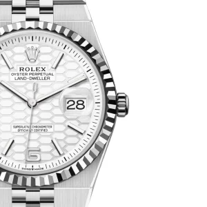 rolex land dweller 40 white dial replica 8