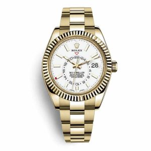 rolex sky dweller white dial 326934 oyster replica1 1 2