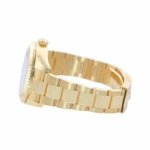 rolex sky dweller yellow gold with fluted bezel white stick dial 326938 oyster replica3
