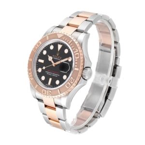 rolex yacht master 116621 rose gold automatic brown dial replica