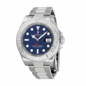 rolex yacht master 116622 blue steel automatic platinum replica