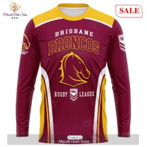 sale nrl personalized brisbane broncos special sideline design hoodie sweatshirt 3d 4 RiFuJ