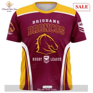sale nrl personalized brisbane broncos special sideline design hoodie sweatshirt 3d 6 duCqt