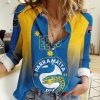 Parramatta Eels NRL, NRL Womens Long Sleeve Shirt Slub Linen, Long Sleeve Shirt Slub Linen, Womens Long Sleeve Shirt Slub Linen Personalized Name & Number Gift For Footy fans – soulcals.com