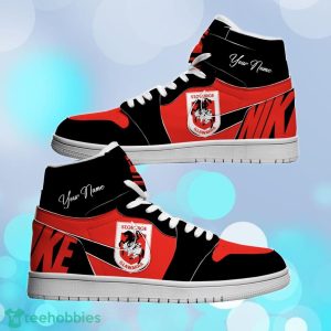 st george illawarra dragons custom name nrl air jordan hightop best gift for fans 1
