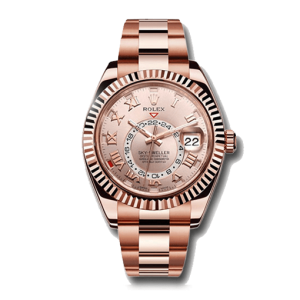 unitedluxury man rosegol dial