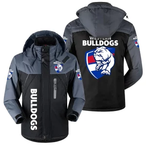 New Zealand Warriors Luggage Cover Aboriginal Dot Pattern Western Bulldogs Australian Football League Exclusive Logo Plush Charging Suit HOAFL220525PCS01WB