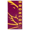 NRL Brisbane Broncos Team Logo Beach Towel V1