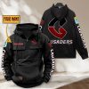 Super Rugby Crusaders Personalized Tactical Half-zip Hoodie Gift For Fans