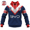 NRL 2026 Sydney Roosters Personalized Home Jersey Unisex Hoodie Zip Hoodie Tshirt