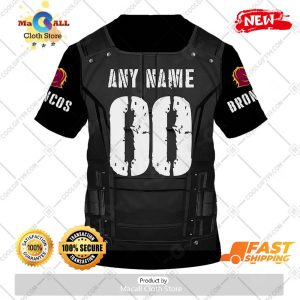 hot personalized nrl brisbane broncos punisher hoodie sweatshirt 3d 7 lN9Pk