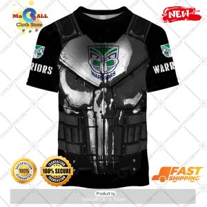 hot personalized nrl new zealand warriors punisher hoodie sweatshirt 3d 3 l8xdu