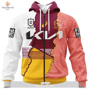 personalize nrl brisbane broncos special mix jersey hoodie sweatshirt 3d 2 xrzGh