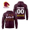 Brisbane Broncos 2025 Personalized Limited Hoodie