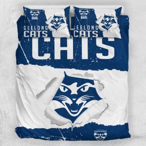 AFL Geelong Cats Big Logo Doona Cover 2 1