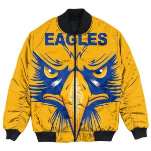 AFL West Coast Eagles Football Team Bomber Jacket