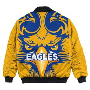 AFL West Coast Eagles Football Team Bomber Jacket 2