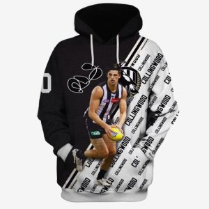 AFL Collingwood Magpies Scott Pendlebury #10 Pullover Hoodie